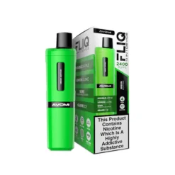 Avomi FLIQ 4-in-1 Pod Kit -Electronic Cigarette Shop Avomi FLIQ 4 in 1 Pod Kit Green Edition