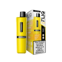 Avomi FLIQ 4-in-1 Pod Kit -Electronic Cigarette Shop Avomi FLIQ 4 in 1 Pod Kit Yellow Edition