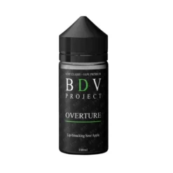 BDV Project E-liquid 100ml Shortfill -Electronic Cigarette Shop BDV Project E liquid 100ml Shortfill Overture