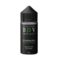 BDV Project E-liquid 100ml Shortfill -Electronic Cigarette Shop BDV Project E liquid 100ml Shortfill Symphony