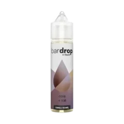 Electronic Cigarette Shop -Electronic Cigarette Shop Bar Drop 50 50 E liquid 50ml Shortfill Cola Ice
