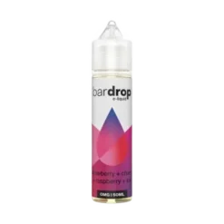 Bar Drop 50/50 E-liquid 50ml Shortfill -Electronic Cigarette Shop Bar Drop 5050 E liquid 50ml Shortfill Strawberry Cherry Raspberry Ice