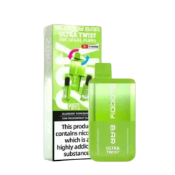 Bloody Bar Ultra Twist 20K Disposable Vape Kit -Electronic Cigarette Shop Bloody Bar Ultra Twist 20K Disposable Vape Kit Blueberry Pomegrante Kiwi Passionfruit Guava