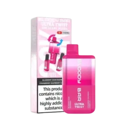 Bloody Bar Ultra Twist 20K Disposable Vape Kit -Electronic Cigarette Shop Bloody Bar Ultra Twist 20K Disposable Vape Kit Blueberry Sour Raspberry Strawberry Raspberry Cherry Ice