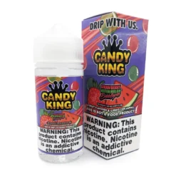 Candy King E-Liquid (Original Flavours) 11 Candy King E-Liquid (Original Flavours) -Electronic Cigarette Shop Candy King Strawberry Watermelon Bubblegum E liquid