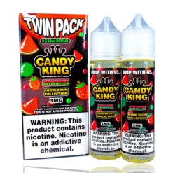 Candy King E-Liquid (Original Flavours) 15 Candy King E-Liquid (Original Flavours) -Electronic Cigarette Shop Candy King Strawberry Watermelon Bublegum Vape Juice UK