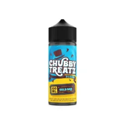 Chubby Treatz E-liquid 100ml Shortfill -Electronic Cigarette Shop Chubby Treatz E liquid 100ml Shortfill Gold Bar