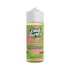 Cloud Nurdz Bar Juice E-liquid 100ml -Electronic Cigarette Shop Cloud Nurdz Bar Juice E liquid 100ml Watermelon Apple