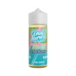 Cloud Nurdz Bar Juice E-liquid 100ml -Electronic Cigarette Shop Cloud Nurdz Bar Juice E liquid 100ml Watermelon Apple Ice