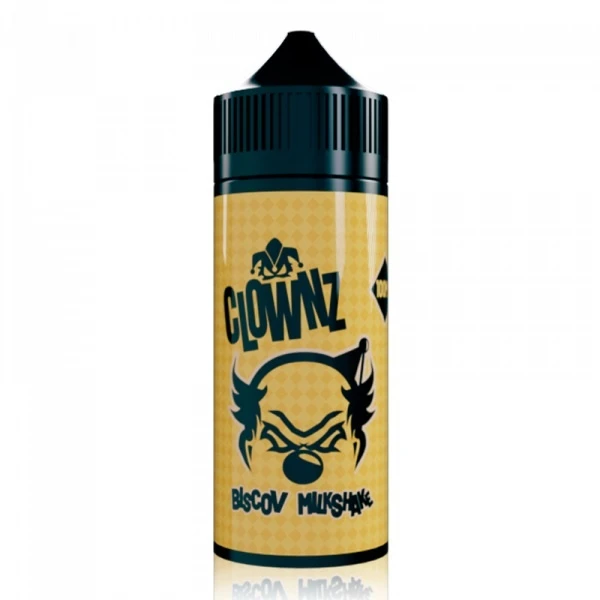 Clownz Biscoff E-liquid 100ml Shortfill 2 Clownz Biscoff E-liquid 100ml Shortfill - Image 2