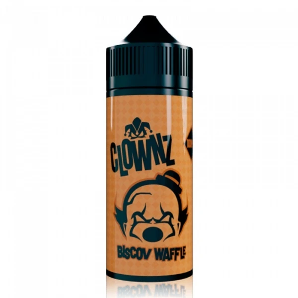 Clownz Biscoff E-liquid 100ml Shortfill 3 Clownz Biscoff E-liquid 100ml Shortfill - Image 3