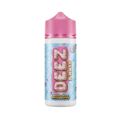 DEEZ D’Nuts E-liquid 100ml Shortfill -Electronic Cigarette Shop DEEZ DNuts E liquid 100ml Shortfill White Choc Strawberry