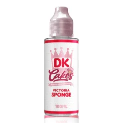 Donut King Cakes E-liquid 100ml -Electronic Cigarette Shop Donut King Cake Victoria Sponge 100ml E Liquid