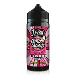 Doozy Temptations E-liquid 100ml Shortfill 9 Doozy Temptations E-liquid 100ml Shortfill -Electronic Cigarette Shop Doozy Temptations E liquid 100ml Strawberry Milk