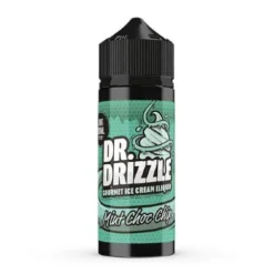 Dr Drizzle ELiquid 100ml 9 Dr Drizzle ELiquid 100ml -Electronic Cigarette Shop Dr Drizzle Mint Choc Chip eLiquid UK Cheap