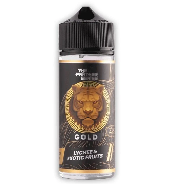 Dr Vapes Gold Panther E-liquid 100ml 1 Dr Vapes Gold Panther E-liquid 100ml