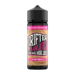 Drifter Bar Juice E-liquid 100ml Shortfill -Electronic Cigarette Shop Drifter Bar Juice E liquid 100ml Shortfill Cream Tobacco