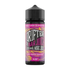 Drifter Bar Juice E-liquid 100ml Shortfill -Electronic Cigarette Shop Drifter Bar Juice E liquid 100ml Shortfill Kiwi Passion Guava Ice