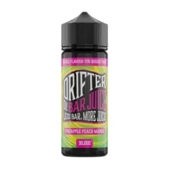 Drifter Bar Juice E-liquid 100ml Shortfill -Electronic Cigarette Shop Drifter Bar Juice E liquid 100ml Shortfill Pineapple Peach Mango