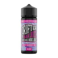 Drifter Bar Juice E-liquid 100ml Shortfill -Electronic Cigarette Shop Drifter Bar Juice E liquid 100ml Shortfill Sweet Blueberry Ice