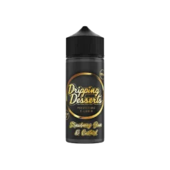 Dripping Desserts Shortfill E-liquid 100ml -Electronic Cigarette Shop Dripping Desserts Shortfill E liquid 100ml Strawberry Jam Custard