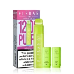 Elf Bar 1200 Puff Disposable Pod Kit -Electronic Cigarette Shop Elf Bar 1200 Puff Disposable Pod Kit Lemon Edition