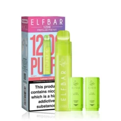 Elf Bar 1200 Puff Disposable Pod Kit -Electronic Cigarette Shop Elf Bar 1200 Puff Disposable Pod Kit Lemon Lime
