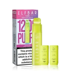 Elf Bar 1200 Puff Disposable Pod Kit -Electronic Cigarette Shop Elf Bar 1200 Puff Disposable Pod Kit Pineapple Ice