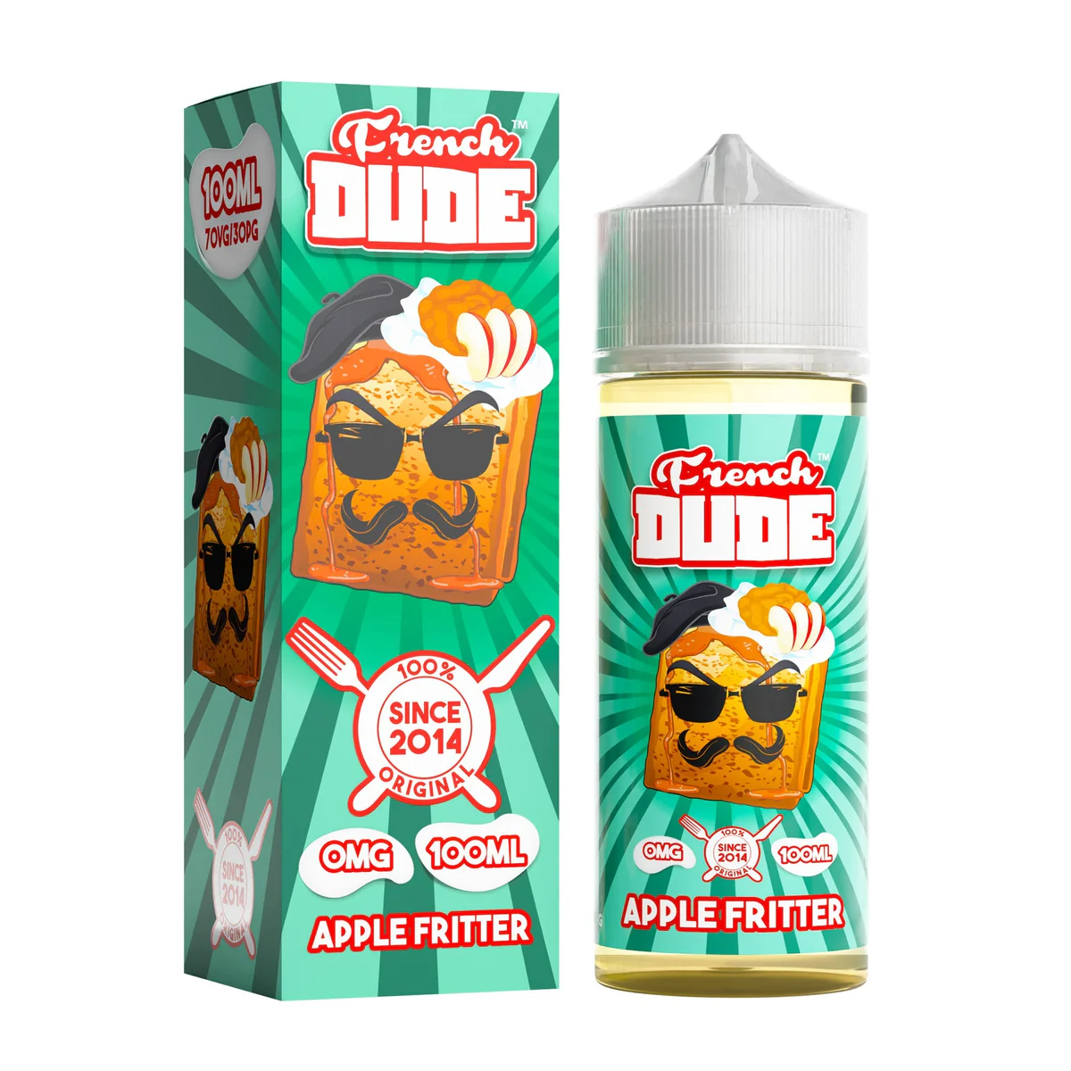 French Dude E-liquid 100ml Shortfill 2 French Dude E-liquid 100ml Shortfill - Image 2