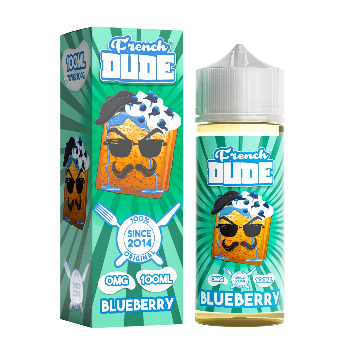 French Dude E-liquid 100ml Shortfill 3 French Dude E-liquid 100ml Shortfill - Image 3