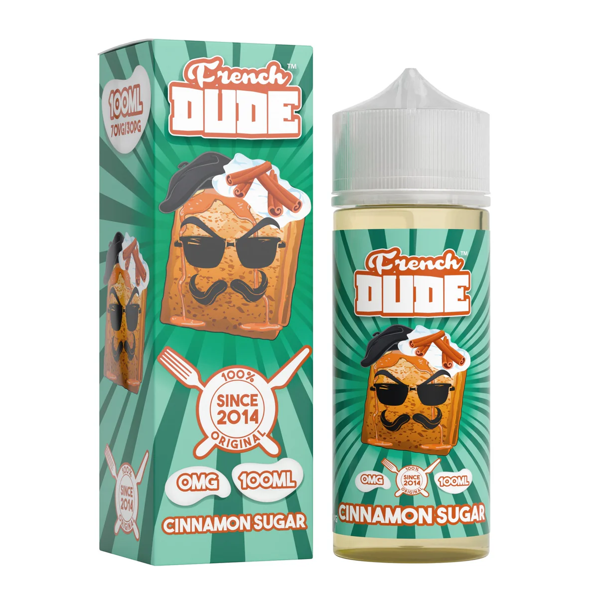 French Dude E-liquid 100ml Shortfill 4 French Dude E-liquid 100ml Shortfill - Image 4