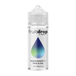 Fruit Drop E-Liquid Range 100ml 16 Fruit Drop E-Liquid Range 100ml -Electronic Cigarette Shop Fruit Drop Blackcurrant Lime Ice Shortfill E liquid 100ml