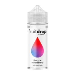 Electronic Cigarette Shop -Electronic Cigarette Shop Fruit Drop 100ml Bottle Mockup Cherry Mixed Berry