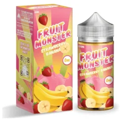 Fruit Monster ELiquid Range 100ml -Electronic Cigarette Shop Fruit Monster Strawberry Banana E Liquid 100ml cheap