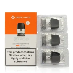 Geekvape Q Replacement Pod Cartridges -Electronic Cigarette Shop Geekvape Q Replacement Pod Cartridges 1.20 ohm