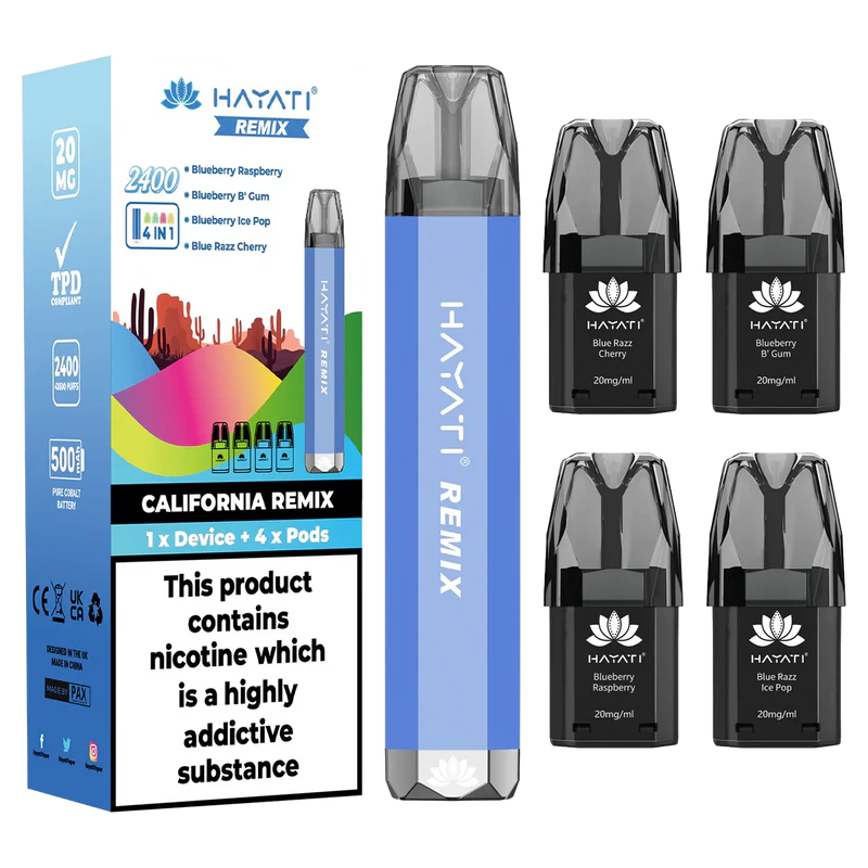Hayati Remix 2400 Disposable Vape 1 Hayati Remix 2400 Disposable Vape