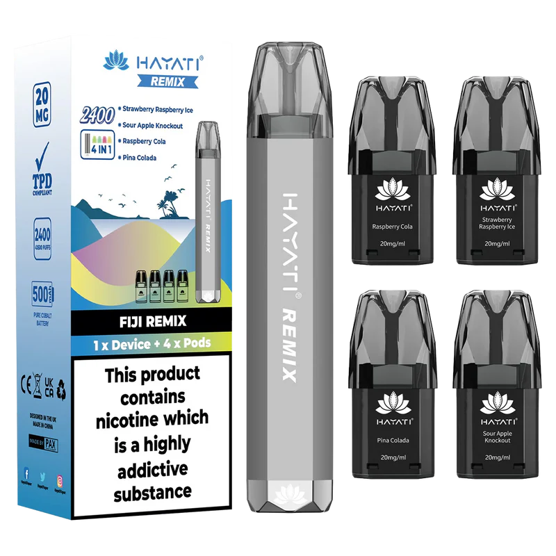 Hayati Remix 2400 Disposable Vape 3 Hayati Remix 2400 Disposable Vape - Image 3