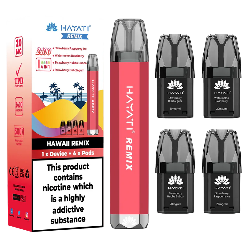 Hayati Remix 2400 Disposable Vape 4 Hayati Remix 2400 Disposable Vape - Image 4