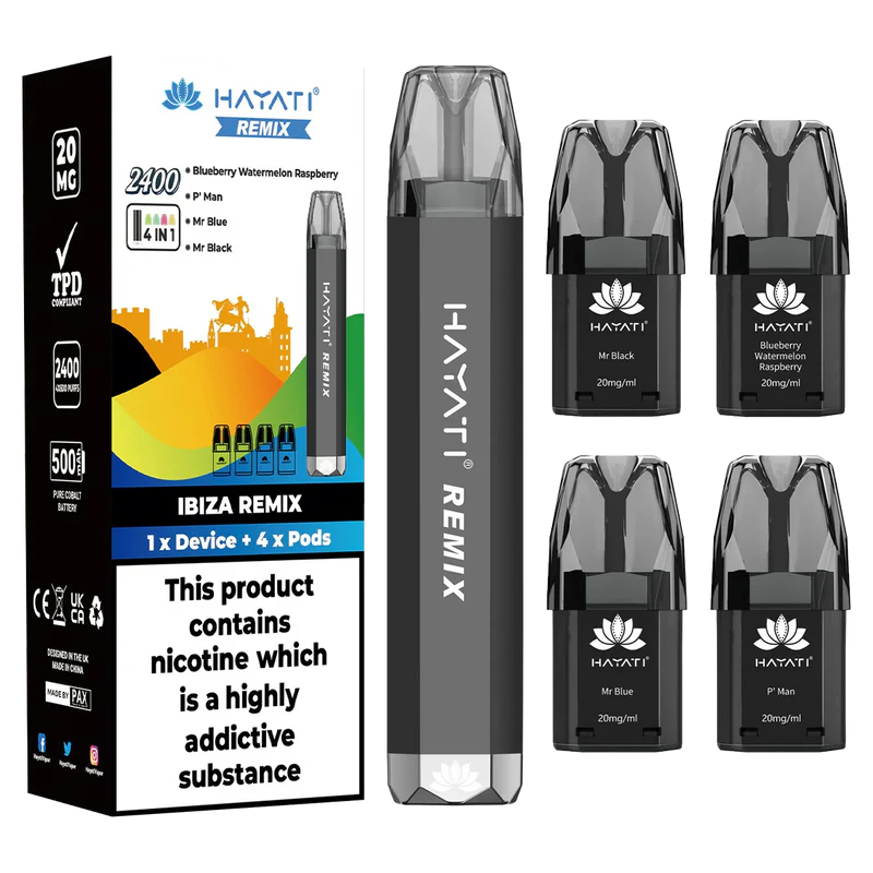 Hayati Remix 2400 Disposable Vape 5 Hayati Remix 2400 Disposable Vape - Image 5