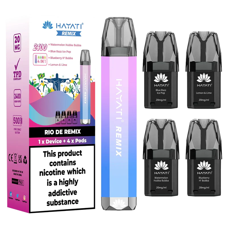 Hayati Remix 2400 Disposable Vape 7 Hayati Remix 2400 Disposable Vape - Image 7