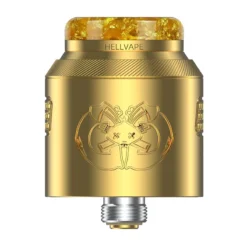Hellvape Drop Dead 2 RDA 10 Hellvape Drop Dead 2 RDA -Electronic Cigarette Shop Hellvape Drop Dead 2 RDA Gold