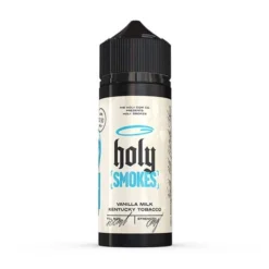 Holy Smokes E-liquid 100ml By Holy Cow -Electronic Cigarette Shop Holy Smokes E liquid 100ml by Holy Cow Vanilla Milk Kentucky Tobacco