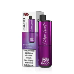 IVG 2400 Disposable Vape 29 IVG 2400 Disposable Vape -Electronic Cigarette Shop IVG 2400 Disposable Vape Plum Blue Razz