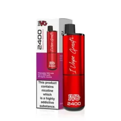 IVG 2400 Disposable Vape 24 IVG 2400 Disposable Vape -Electronic Cigarette Shop IVG 2400 Disposable Vape Strawberry Watermelon