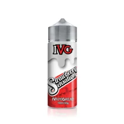 IVG E-liquid 100ml Shortfill -Electronic Cigarette Shop IVG E liquid 100ml Shortfill Strawberry Sensation