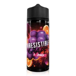 Irresistible Grape E-liquid 100ml Shortfill -Electronic Cigarette Shop Irresistible Grape E liquid 100ml Shortfill Orange