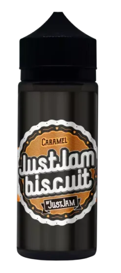 Just Jam Biscuit ELiquid Range 100ml UK -Electronic Cigarette Shop Just Jam Biscuit Caramel 100ML