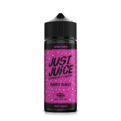 Just Juice E-liquid 100ml Shortfill -Electronic Cigarette Shop Just Juice E liquid 100ml Shortfill Berry Burst