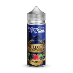 Kingston Luxe Edition E-liquid 100ml 18 Kingston Luxe Edition E-liquid 100ml -Electronic Cigarette Shop Kingston Luxe Mad Blue E Liquid