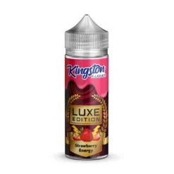 Kingston Luxe Edition E-liquid 100ml 21 Kingston Luxe Edition E-liquid 100ml -Electronic Cigarette Shop Kingston Luxe Strawberry Energy E Liquid